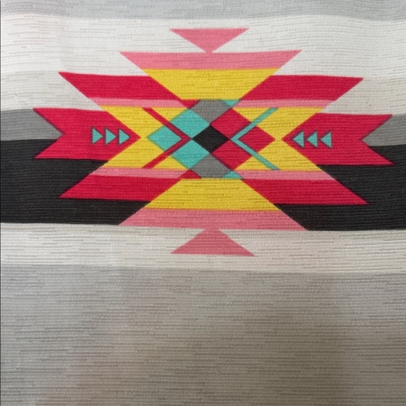 HEIMISH USA Aztec Print Mini Dress in Pink and Gray - Picture 3 of 3